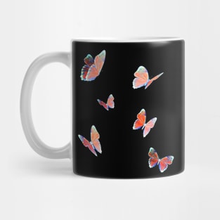 butterflies orange Mug